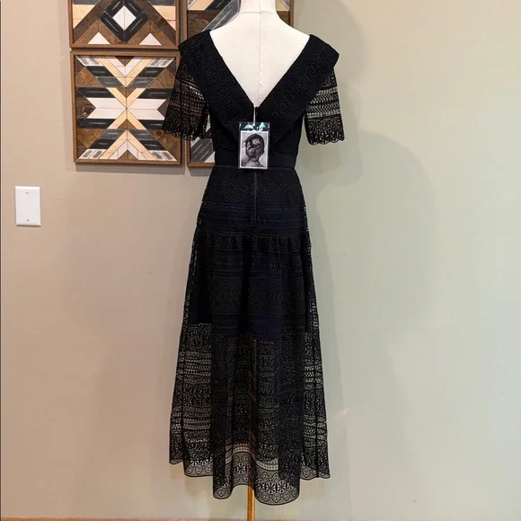 knee length dresses for ladies Self-Portrait Dress